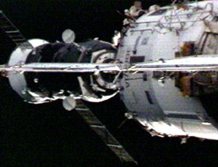 Disposable Russian Cargo Ship Departs Space Station